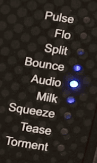 Animation of ElectroPebble Audio display